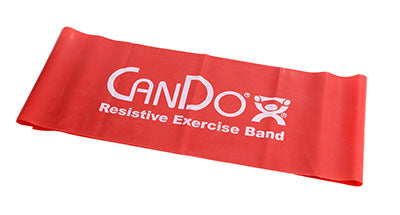 CanDo Pre-Cut Exercise Bands for Strength Training, Physical Therapy, and Home Workouts – Latex Resistance Bands for Fitness, Rehabilitation, and Stretching