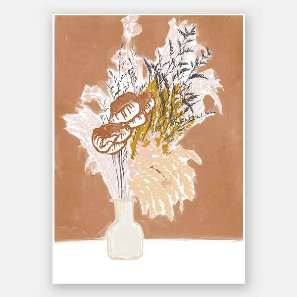 Balmy II Unframed Art Print - Vibrant Wall Decor for Living Room, Bedroom & Office - Perfect for Home & Office Aesthetics