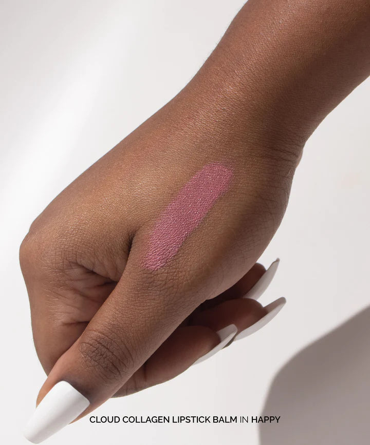 Cloud Collagen Lipstick & Cheek Balm - Hydrating Vegan Makeup for Lips & Cheeks | Perfect for Daily Wear & Special Occasions