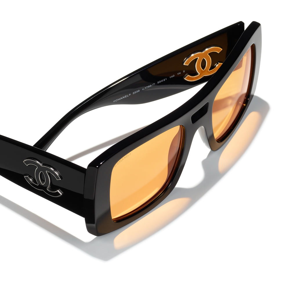 Chanel 5539 Sunglasses - Luxury Designer Shades for Women - UV Protection & Fashion Statement - Perfect for Beach, Driving & Outdoor Activities