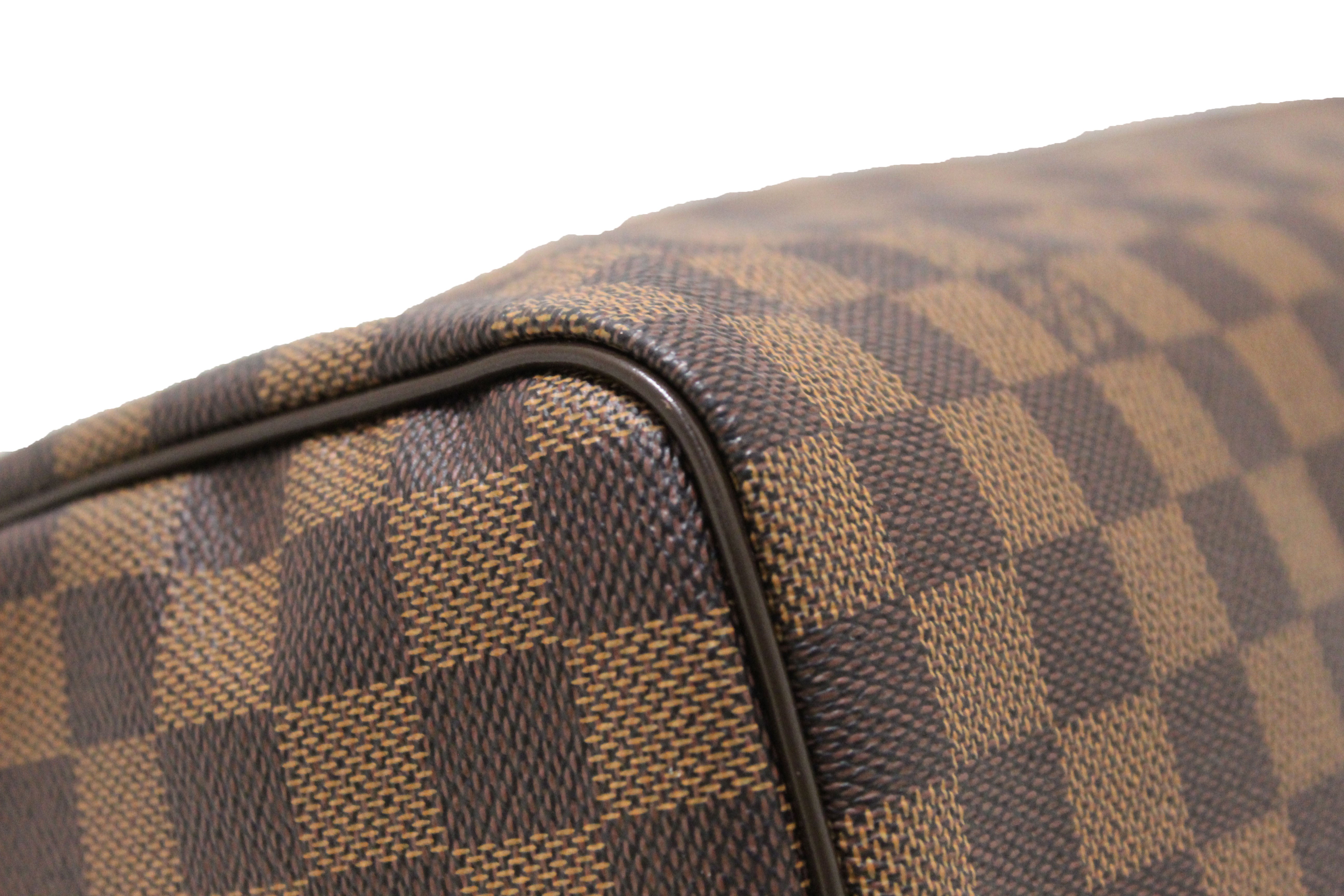 Authentic Louis Vuitton Damier Ebene Canvas Speedy 30 Handbag for Women | Luxury Designer Shoulder Bag | Perfect for Work, Travel & Everyday Use