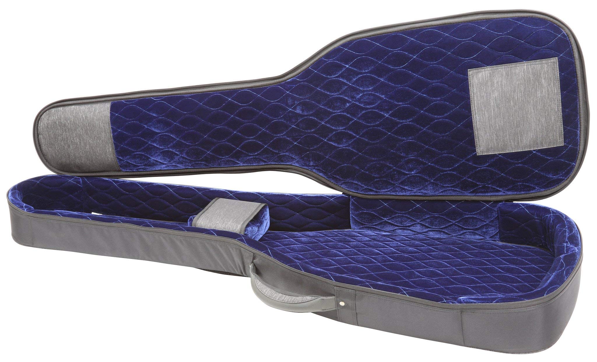 RBX Oxford Series Electric Bass Guitar Gig Bag - Padded Protective Case for Travel & Storage | Durable & Lightweight Bass Guitar Cover for Musicians & Performances