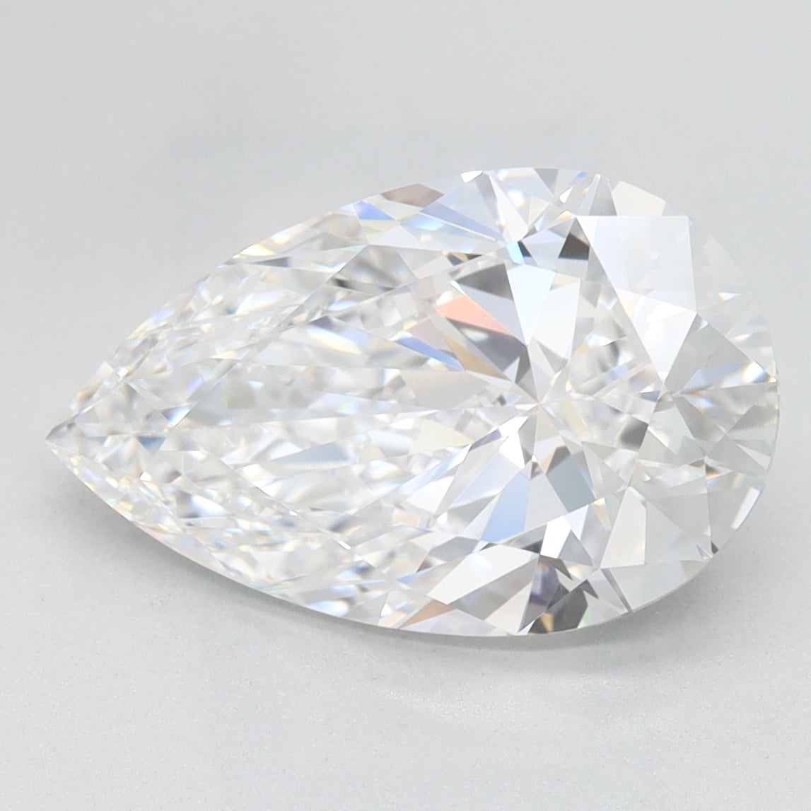 3.00 Carat Pear Lab Grown Diamond - VVS1 Clarity, D Color | Eco-Friendly & Affordable | Perfect for Engagement Rings & Anniversary Gifts