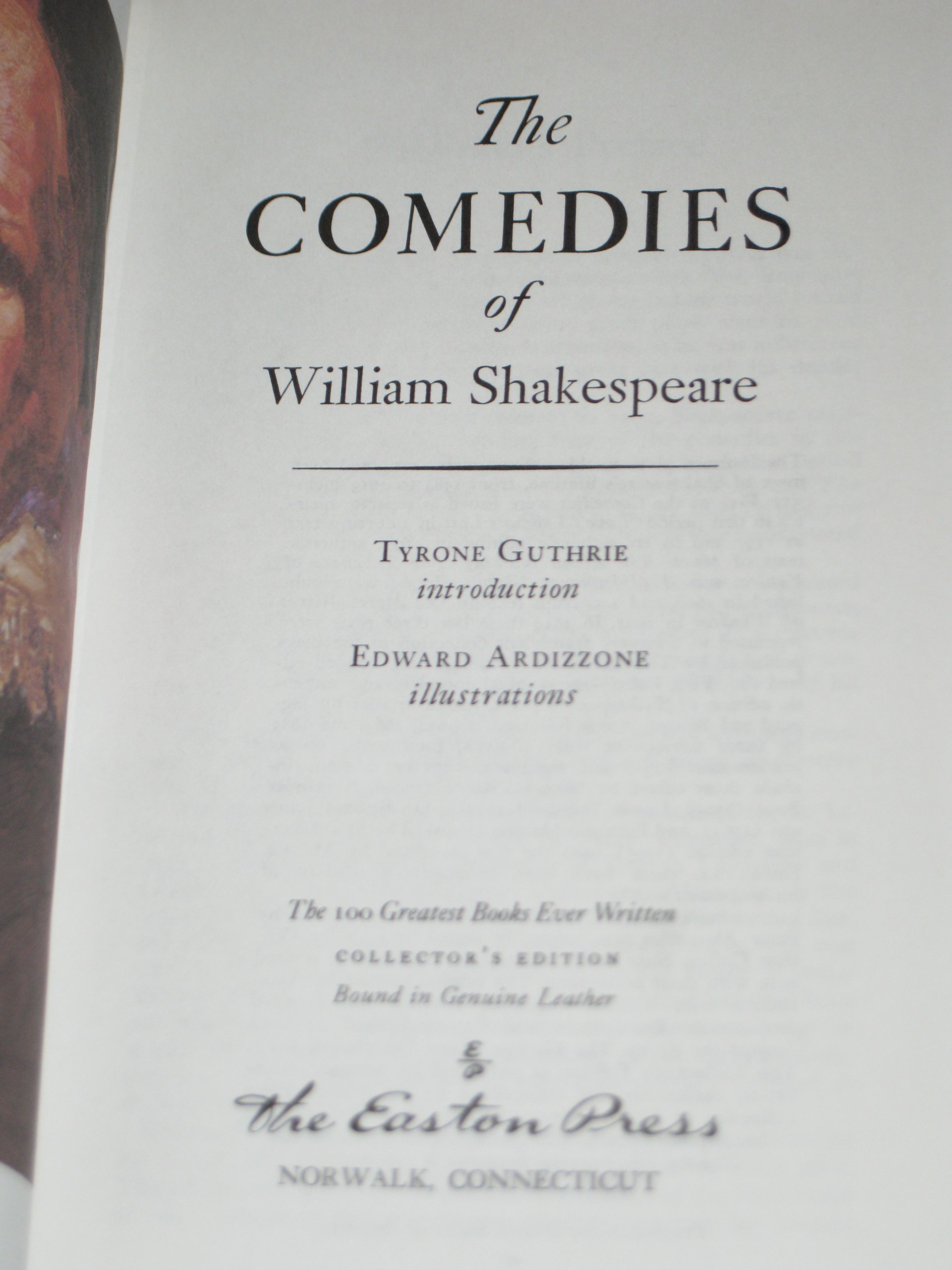 Best Comedies of William Shakespeare - Classic Plays for Theater, Study & Literature Lovers | Perfect for Students, Actors & Book Collectors