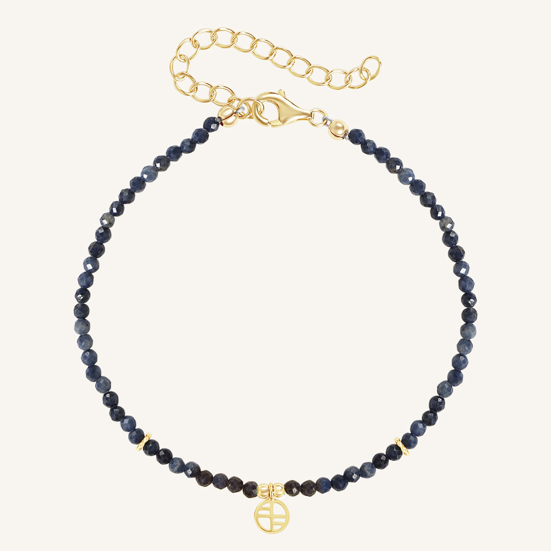 September Birthstone Bracelet - Elegant Sapphire Jewelry for Women | Perfect Gift for Birthday, Anniversary & Special Occasions