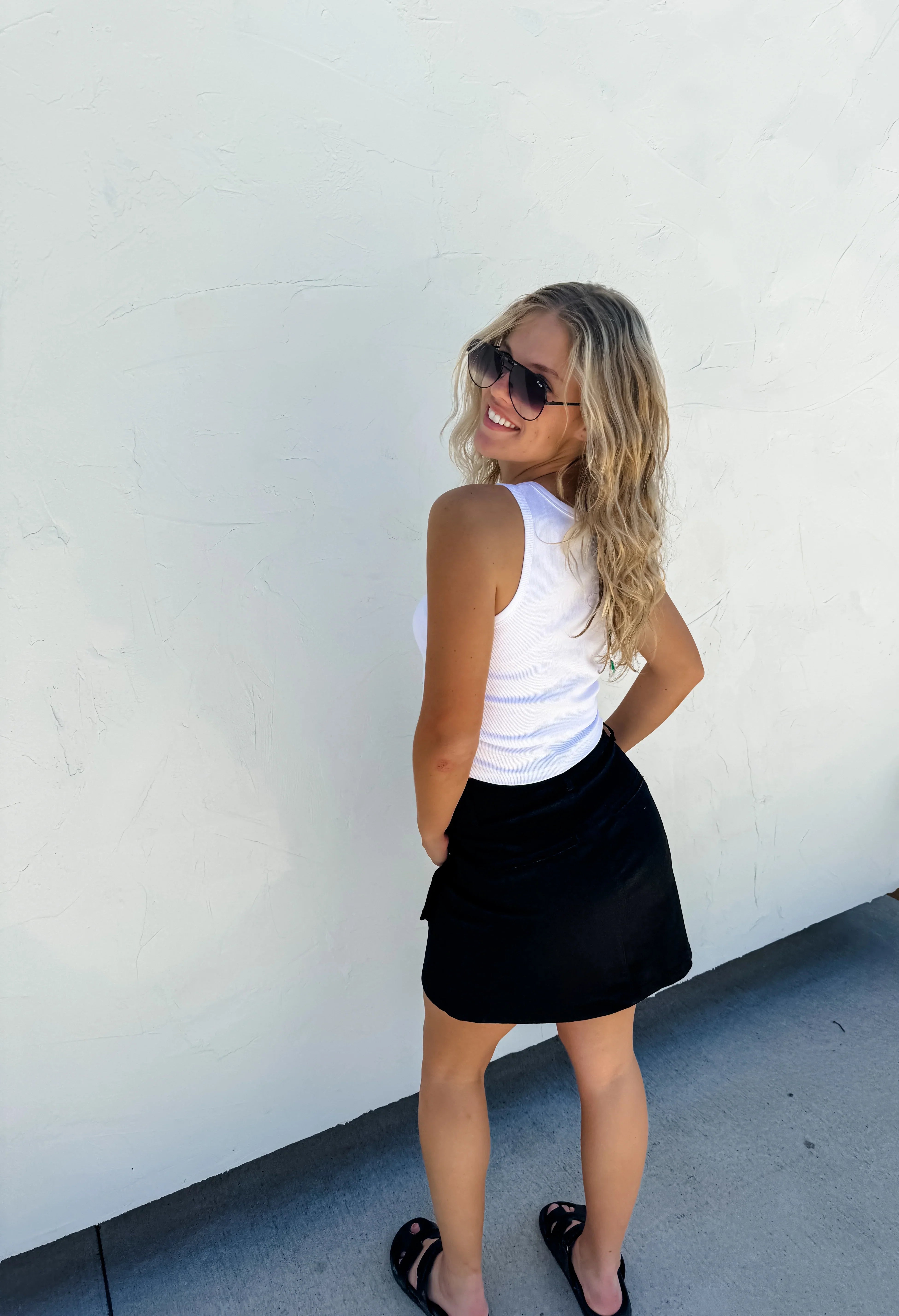 PREORDER: Carly Cargo Skirt - Women's Fashion Utility Skirt with Pockets in Multiple Colors | Perfect for Outdoor Adventures, Travel & Casual Wear
