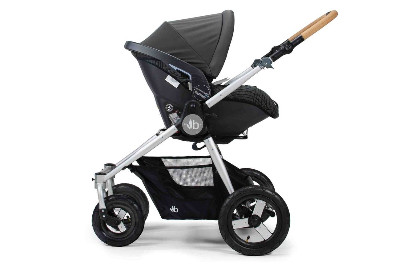 Bumbleride Single Car Seat Adapter for Peg Perego Strollers - Universal Fit, Easy Installation - Perfect for Travel, Shopping & Daily Errands with Baby