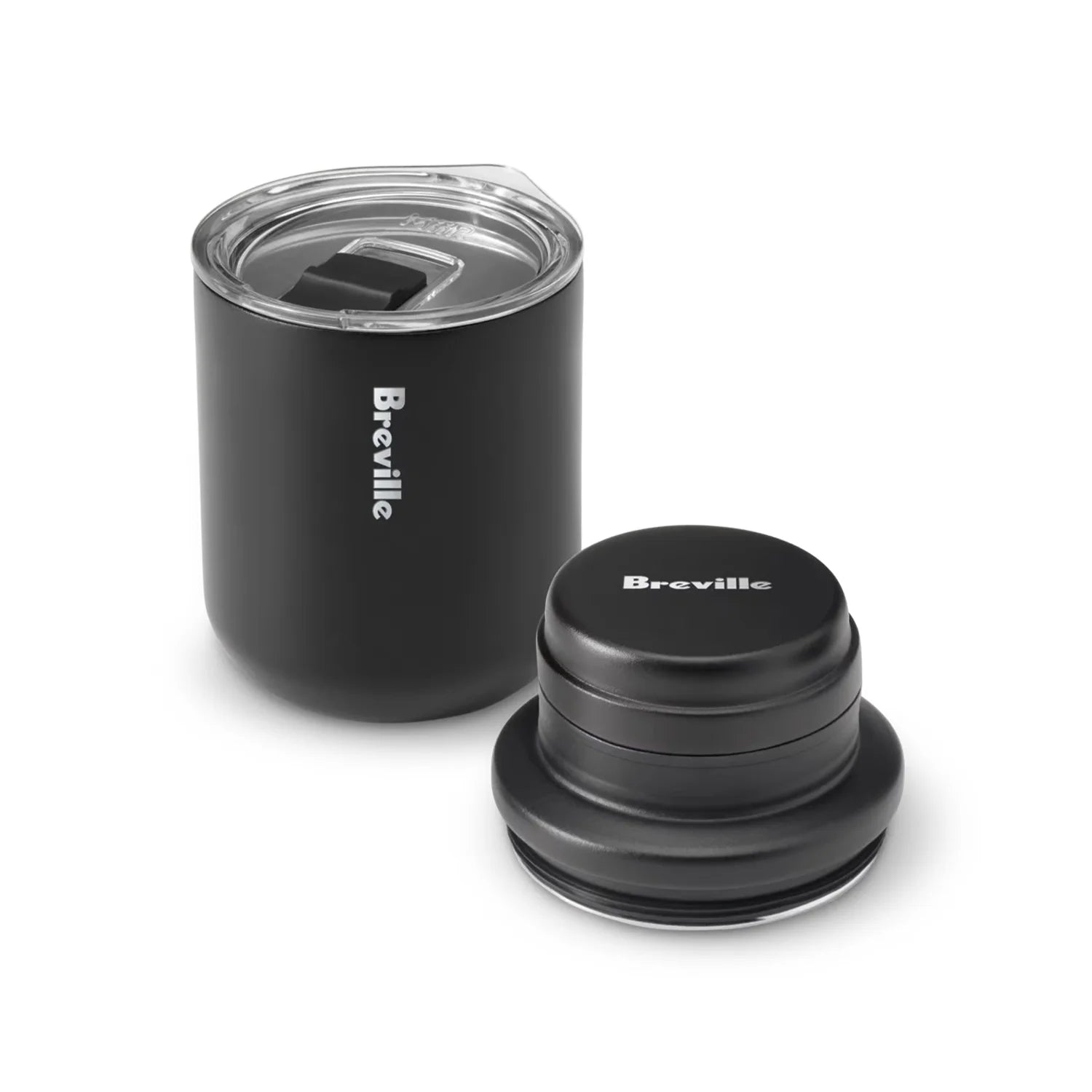 Breville Shake & Take Espresso Shaker & Travel Mug - 12oz Insulated Stainless Steel Coffee Cup for Iced Lattes & Cold Brew - Perfect for Office, Commuting & Outdoor Adventures