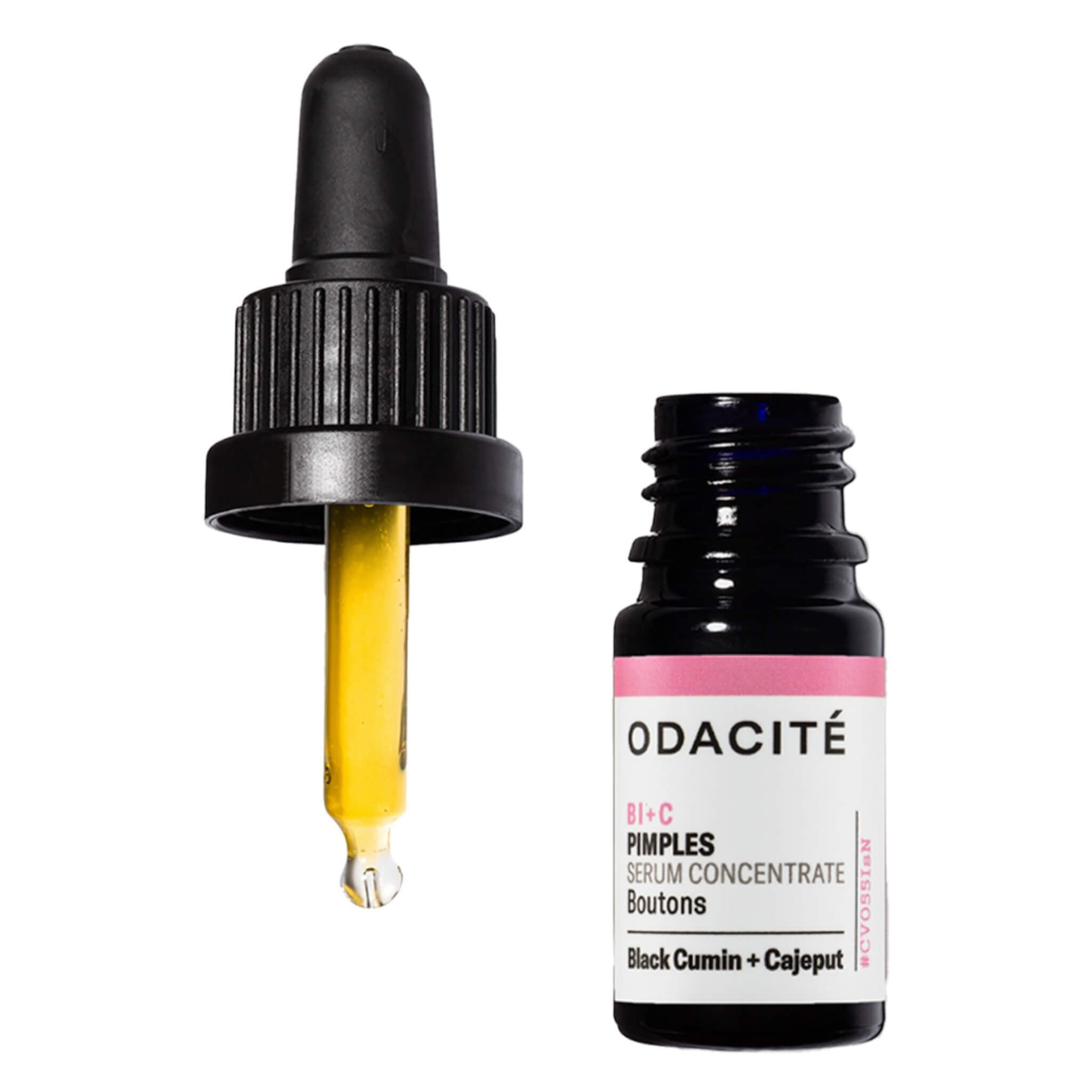 BI+C Black Cumin + Cajeput Serum Concentrate for Acne & Pimple Treatment - Clear Skin Solution for Oily & Problematic Skin | Day & Night Use