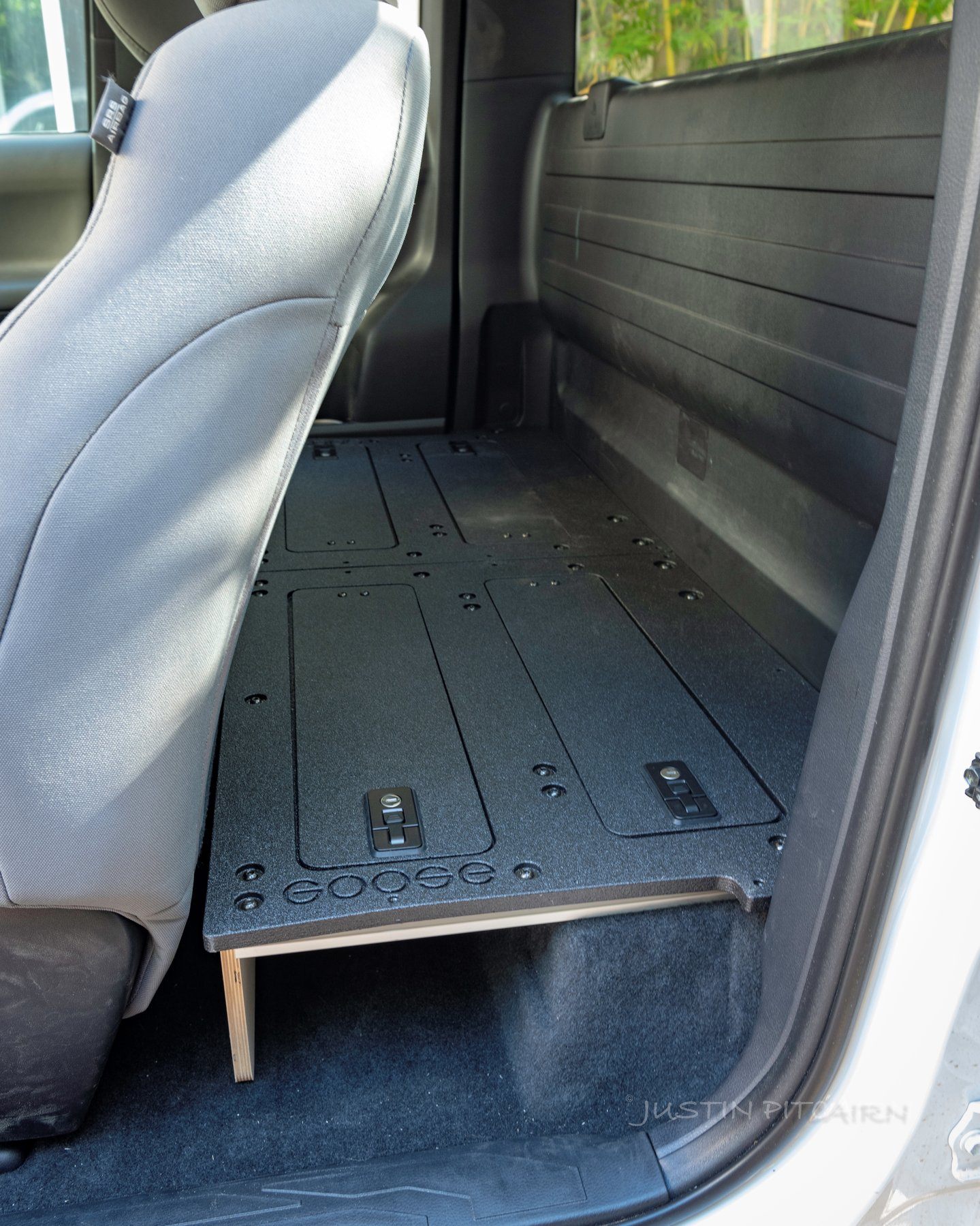 16 23 Toyota Tacoma Access Cab 2nd Row Seat Delete Panel Kit - OEM Replacement for Cargo Space Conversion | Perfect for Camping, Work Tools & Pet Transport