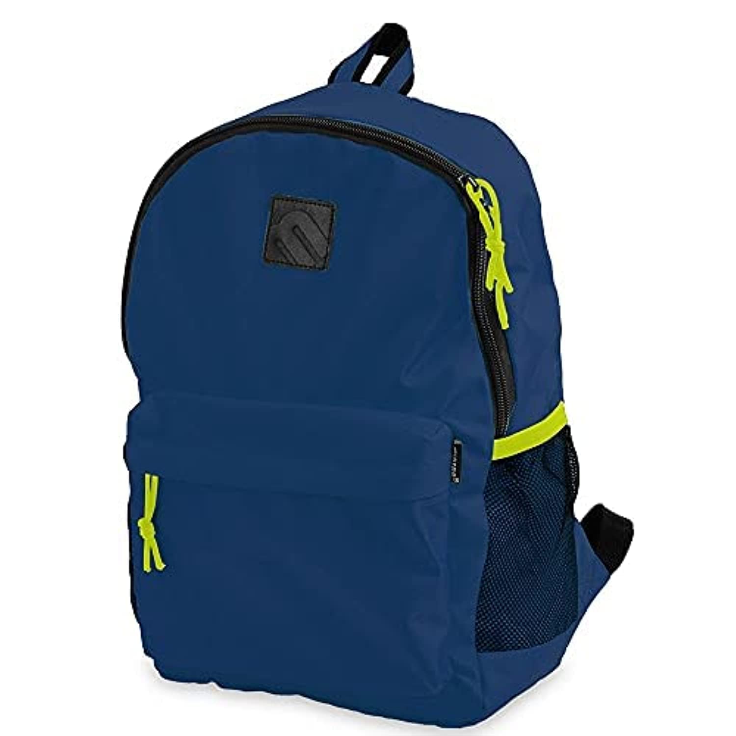 **Mintra Waterproof Office Backpack - Adjustable Straps Unisex Travel & College Bag - Multi-Compartment Secure Zipper Design - Navy Blue 15L Small (10