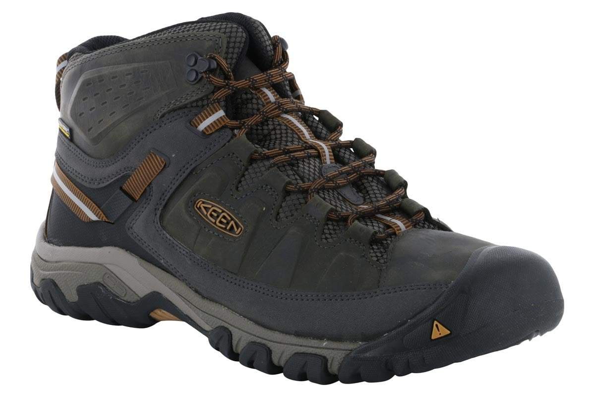 Keen Targhee III Mid Waterproof Hiking Boots for Men & Women - Comfortable Outdoor Trekking Shoes for Trail Walking, Backpacking & Mountain Climbing