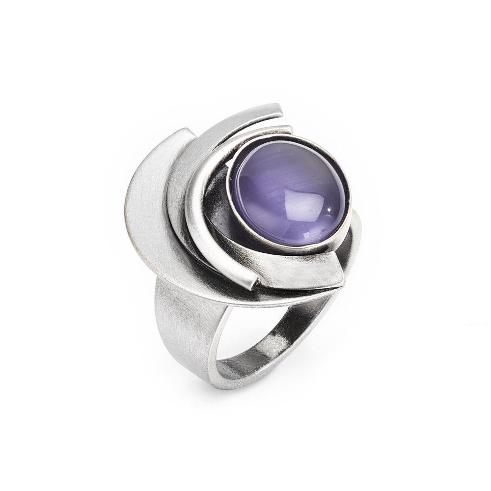 Christophe Poly Glass and Metal Rings - Assorted Colors & Unique Designs for Women | Elegant Stackable Rings for Everyday Wear, Parties & Gifts