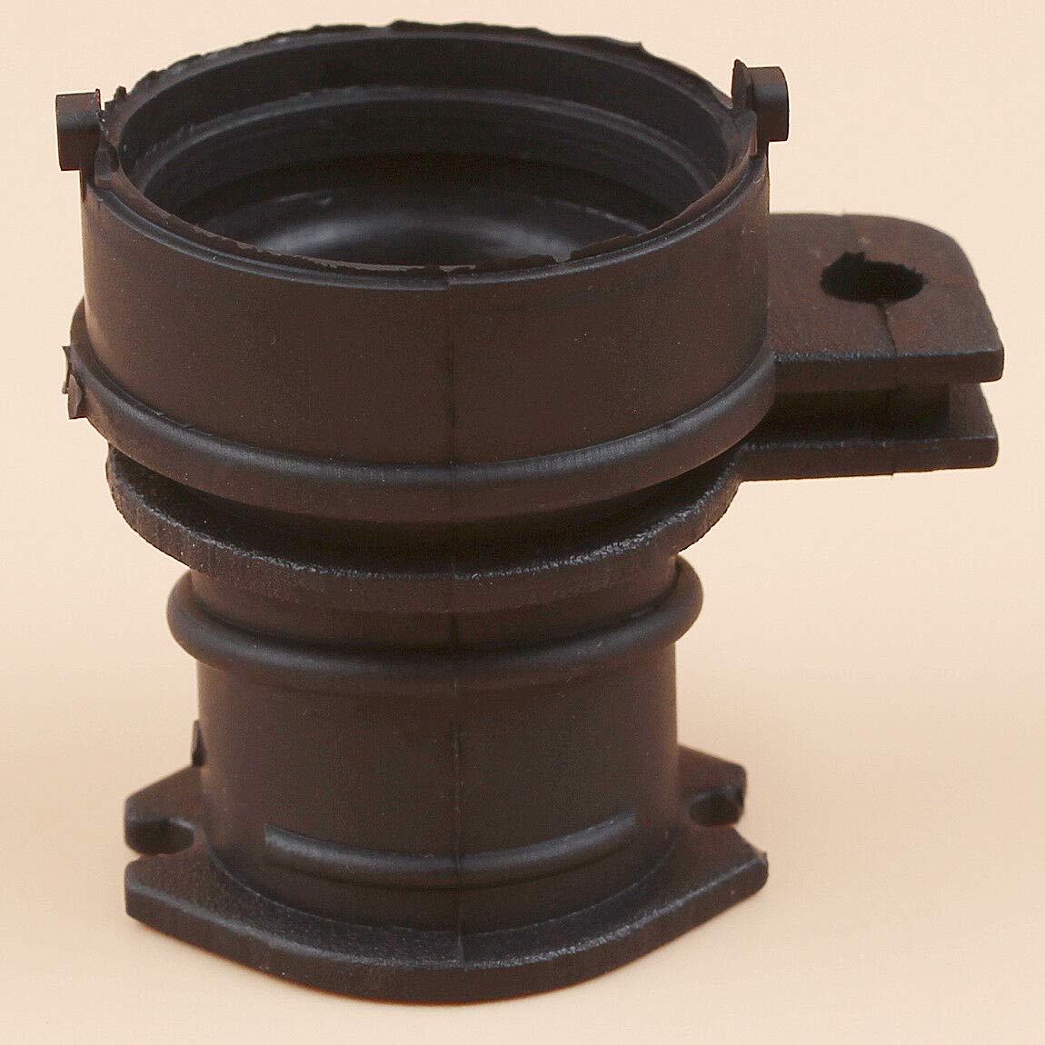 Husqvarna 362 365 371 372 372XP Chainsaw Replacement Intake Manifold Boot - Round Type OEM Part for Improved Engine Performance - Perfect for Forestry, Landscaping & DIY Wood Cutting Projects