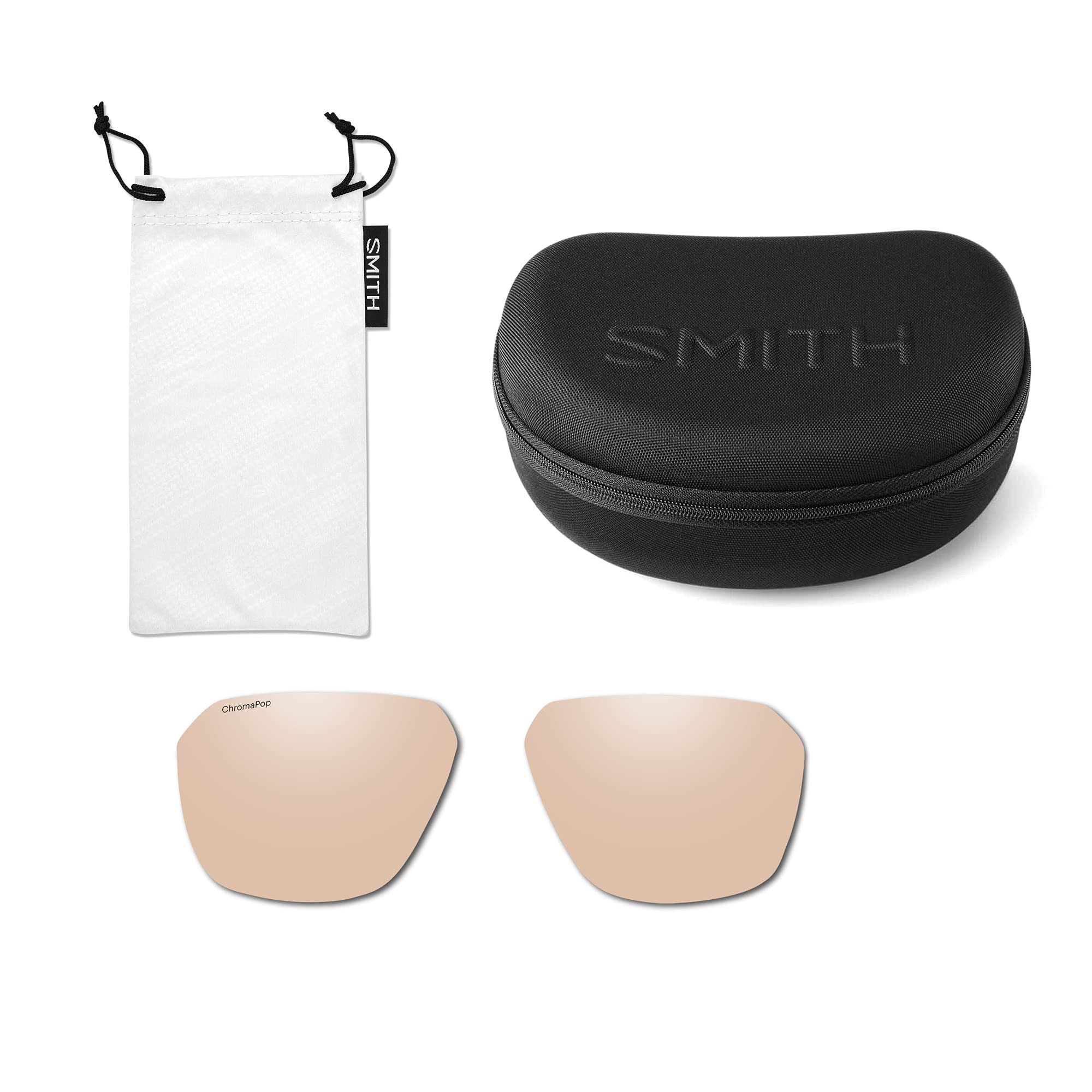 Smith Leadout PivLock ChromaPop Interchangeable Performance Sunglasses for Cycling, Running & Outdoor Sports - Polarized UV Protection Lenses for Men & Women