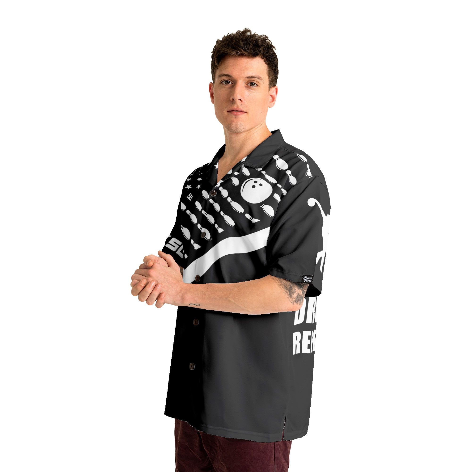 Custom Personalized Bowling Shirts with Names for Men & Women - Stylish Hawaiian Bowling Team Shirts - Perfect for Bowling Leagues, Tournaments & Casual Wear