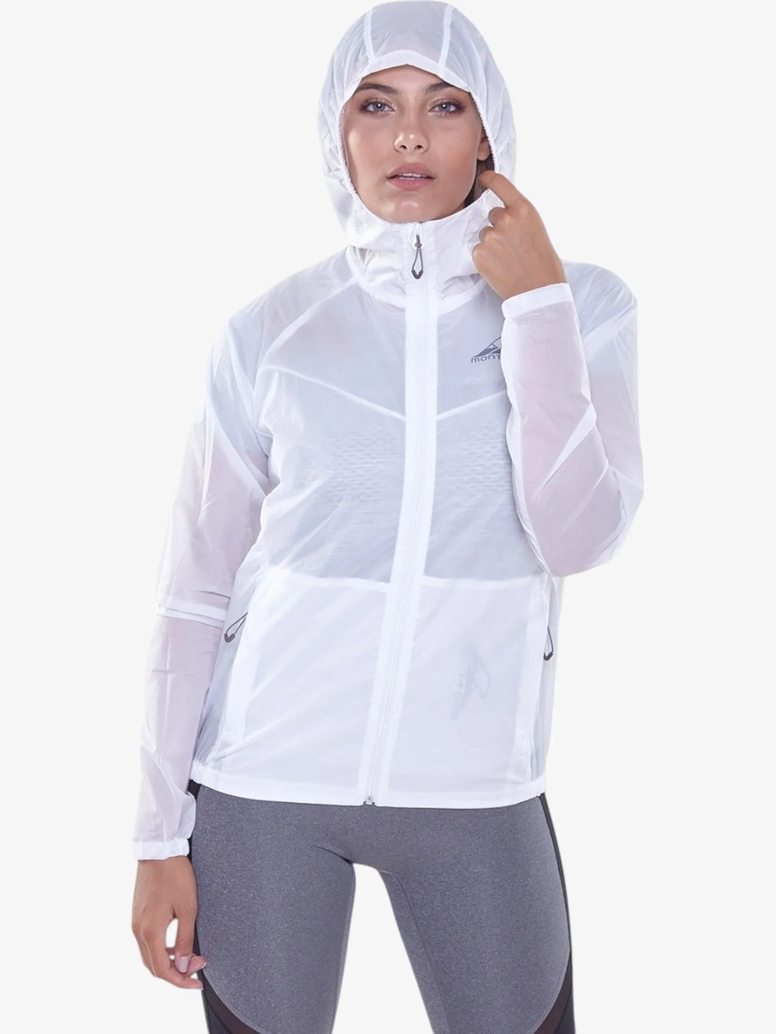 Women's Montagne Metric Windbreaker Jacket - Lightweight Waterproof Hiking Coat for Outdoor Adventures & Travel