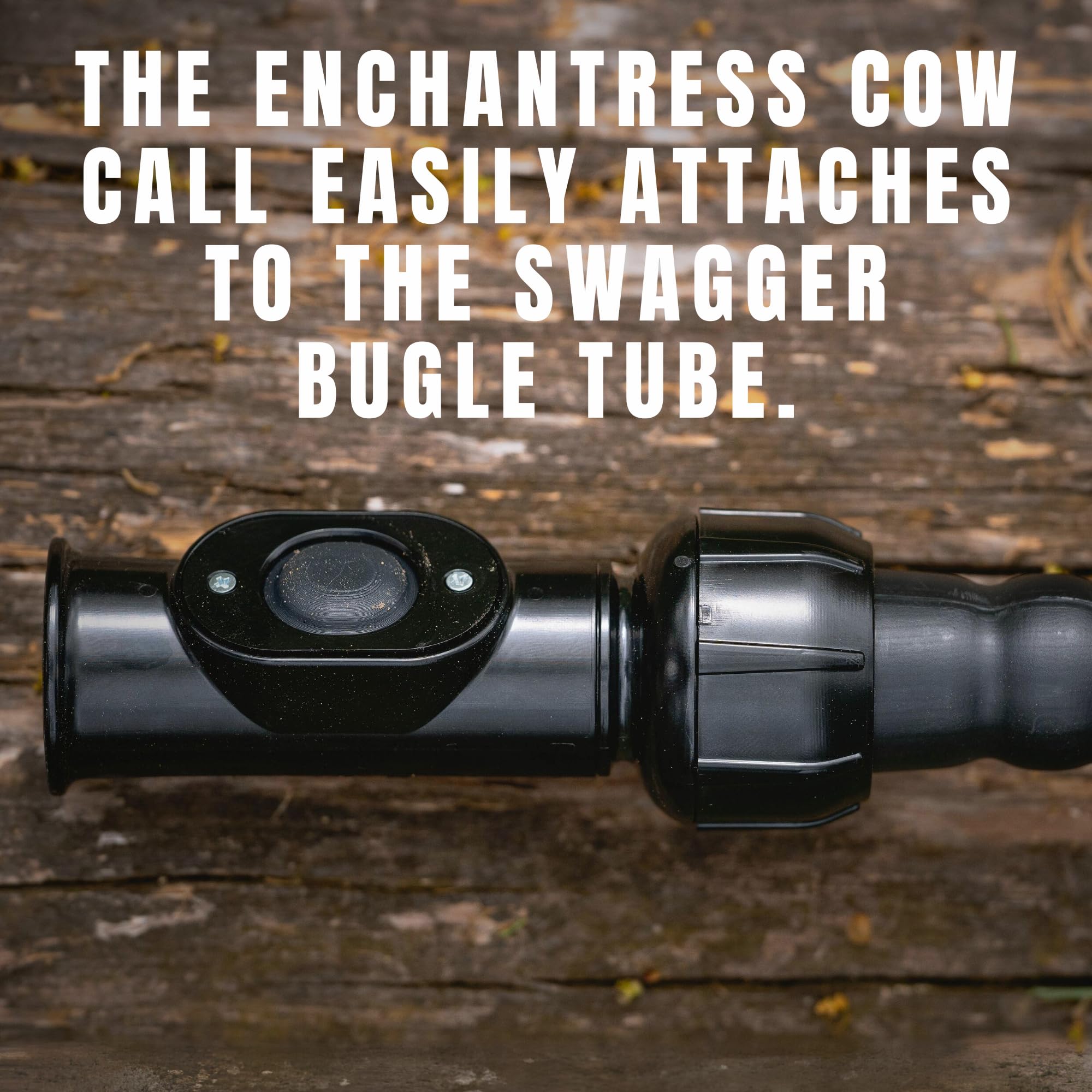 Enchantress Elk Slayer - Push Button Elk Call for Realistic Cow Elk Sounds | Hunting Call & Bugle with Extra Reed | Perfect for Elk Hunting, Wildlife Attraction & Outdoor Adventures