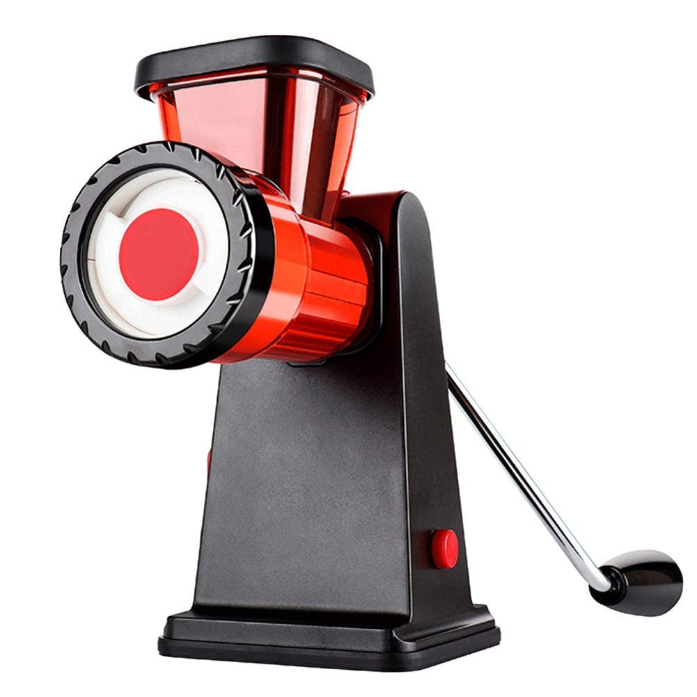 Premium Manual Meat Grinder - Heavy Duty Stainless Steel Blades with Powerful Suction Base - Multi-Function Mincer & Sausage Stuffer Maker - Perfect for Home Kitchen, Camping & Sausage Making