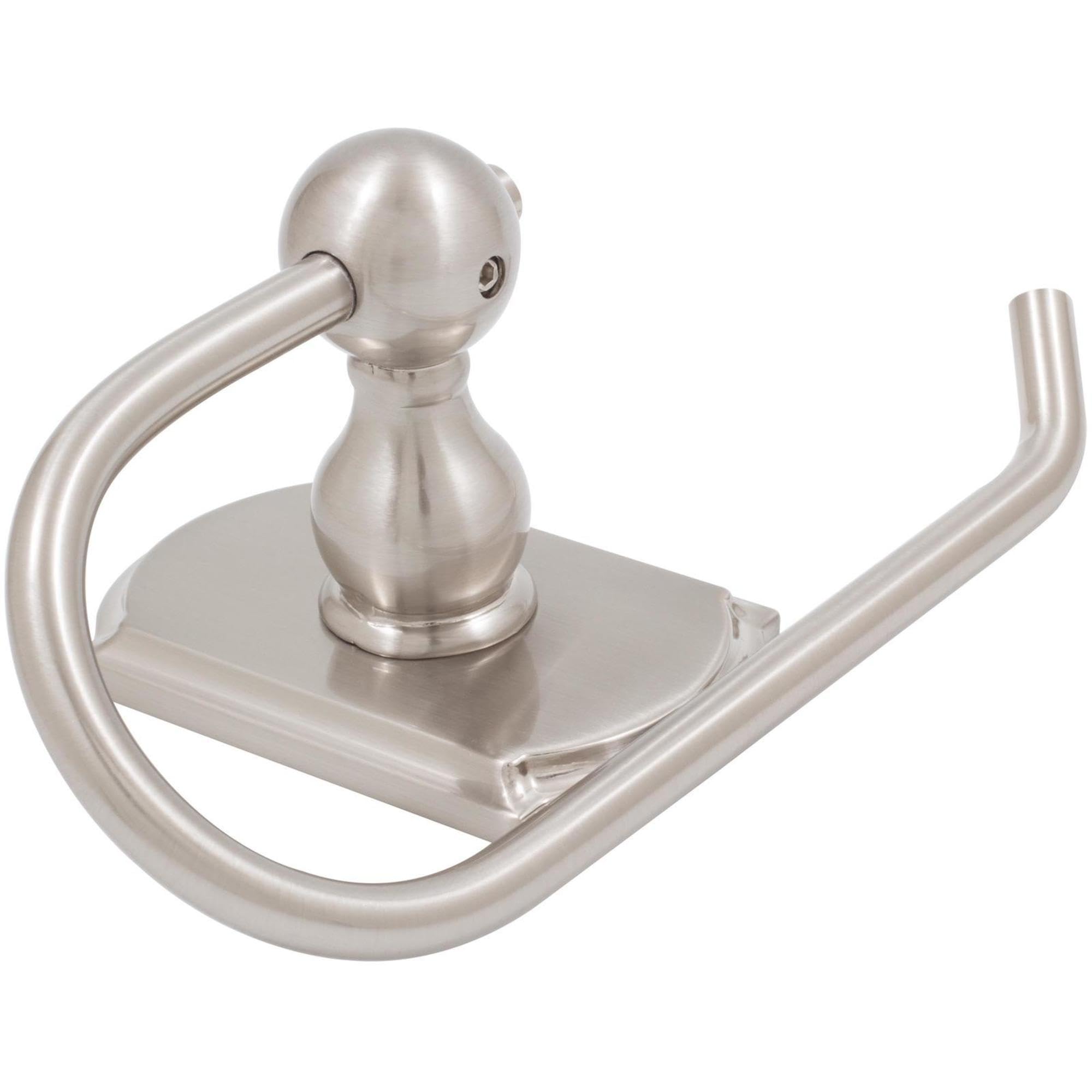 Cambridge European Paper Holder in Satin Nickel Finish - Elegant Home Office & Bathroom Organization by Stone Harbor Hardware