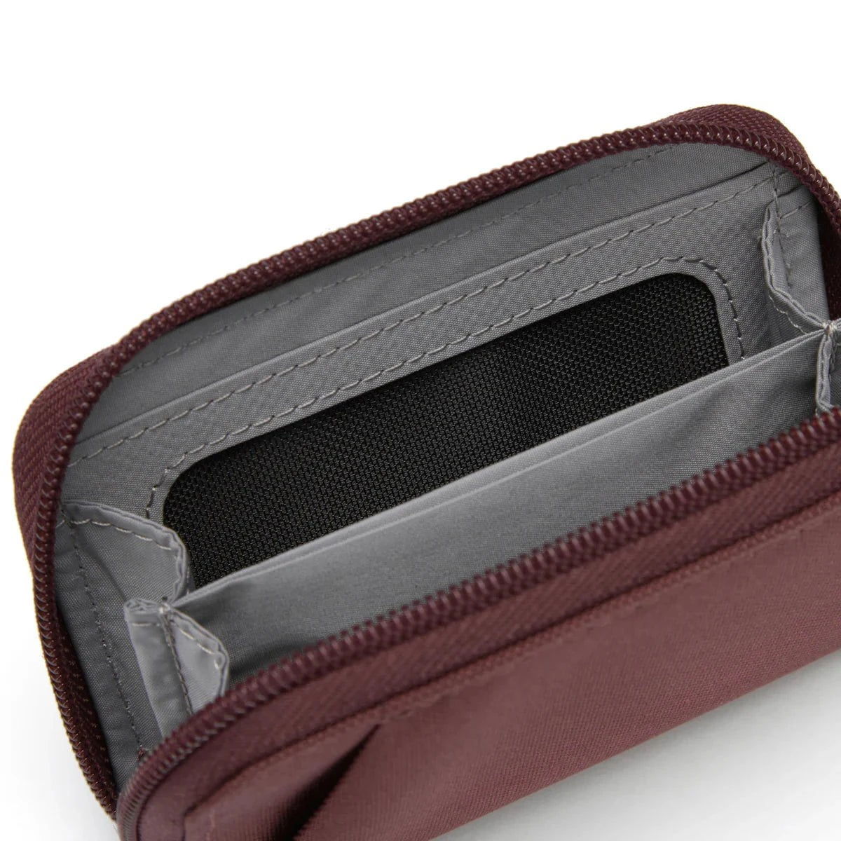 Pacsafe RFIDsafe™ RFID Blocking Card Wallet - Secure Credit Card Holder for Travel & Daily Use - Protect Against Digital Theft & Identity Fraud