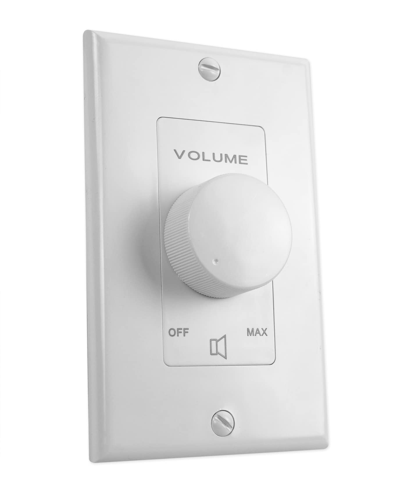 Rockville Commercial Restaurant Amplifier with 4 White Slim Wall Speakers & Wall Controller - Perfect for Restaurants, Bars, and Cafes Background Music System