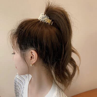 BAOER Hiny Rhinestone Hair Claw Clip for Women - Sparkling Crystal Hair Clips for Girls, Bridal, Party & Special Occasions | Elegant Hair Accessories for Weddings, Prom & Daily Wear