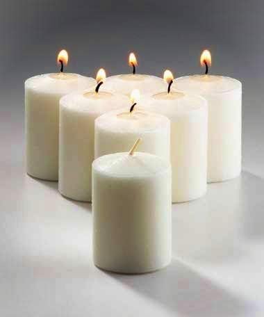Premium Unscented Ivory Votive Candles - 15 Hour Burn Time, Bulk Pack of 288 for Home Decor, Weddings, Restaurants & Churches - Elegant Creamy White Candles for Romantic Ambiance, Religious Ceremonies & Special Events