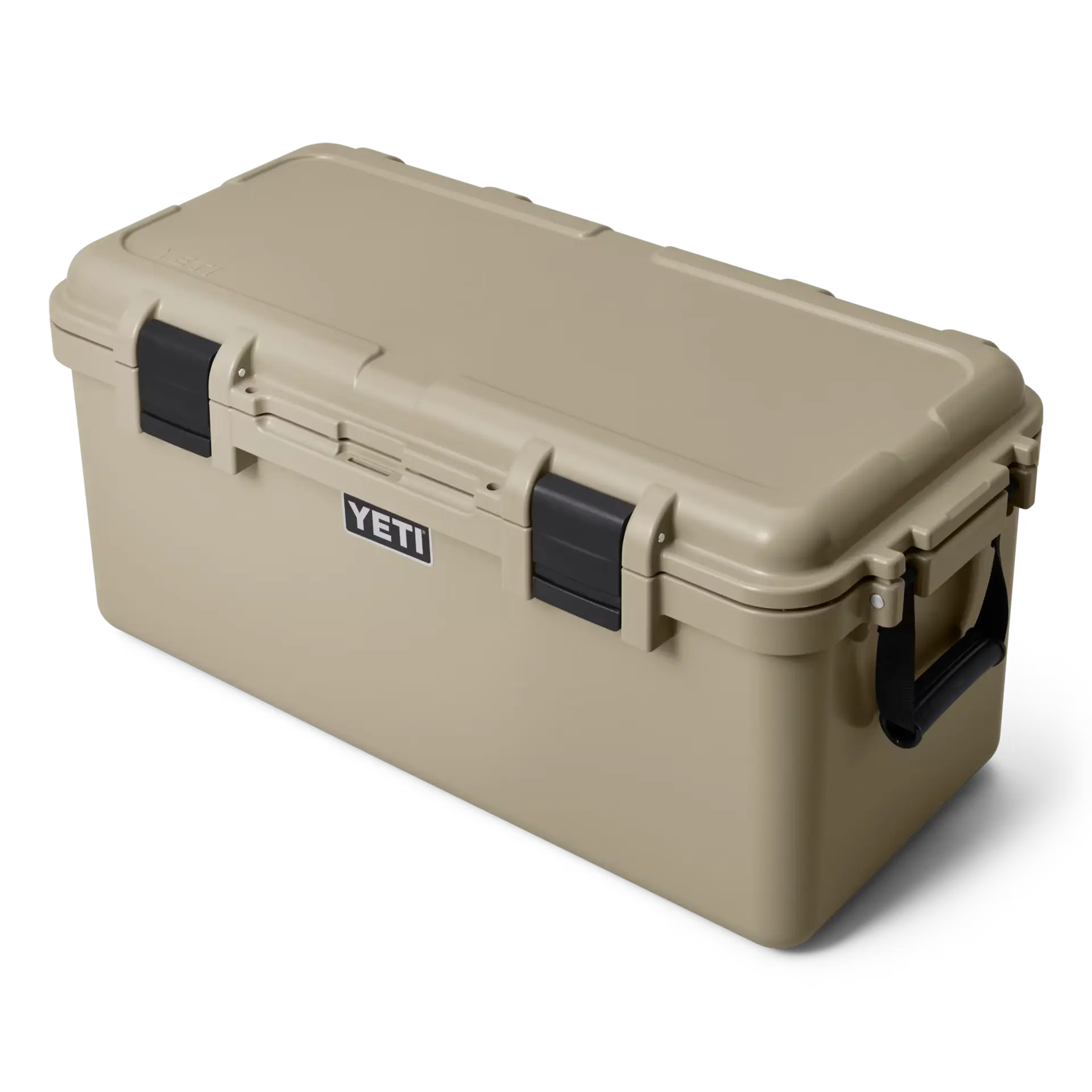 LoadOut GoBox 60 Tan - Heavy Duty Waterproof Storage Box for Camping, Hiking & Outdoor Gear - Perfect for Truck Bed, ATV & Off-Road Adventures