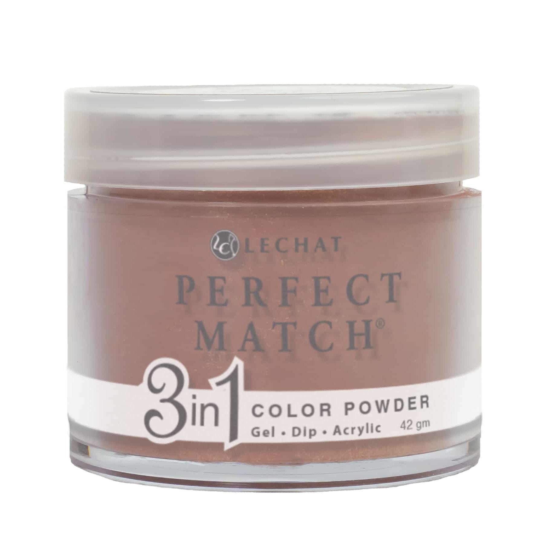 LECHAT Perfect Match 3-in-1 Powder Foundation - Illusions Shade, Brown, 1.48 oz | Buildable Coverage for Flawless Skin | Perfect for Daily Wear & Special Occasions