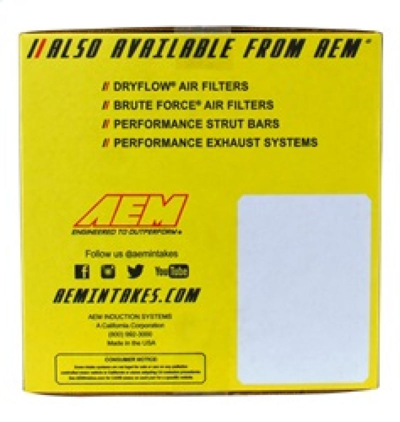 AEM C.A.S. Cold Air Intake System for 2019-2020 Kia Forte 2.0L Fuel Injection - Performance Upgrade for Better Acceleration & MPG