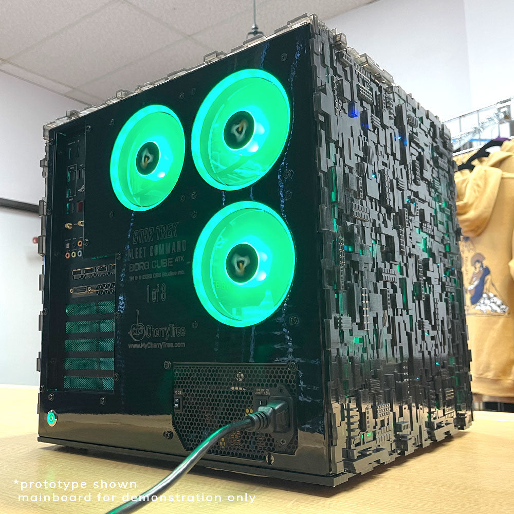 Star Trek Fleet Command Borg Cube ATX - Premium Collectible Model for Sci-Fi Fans | Perfect for Display, Gifts & Star Trek Enthusiasts