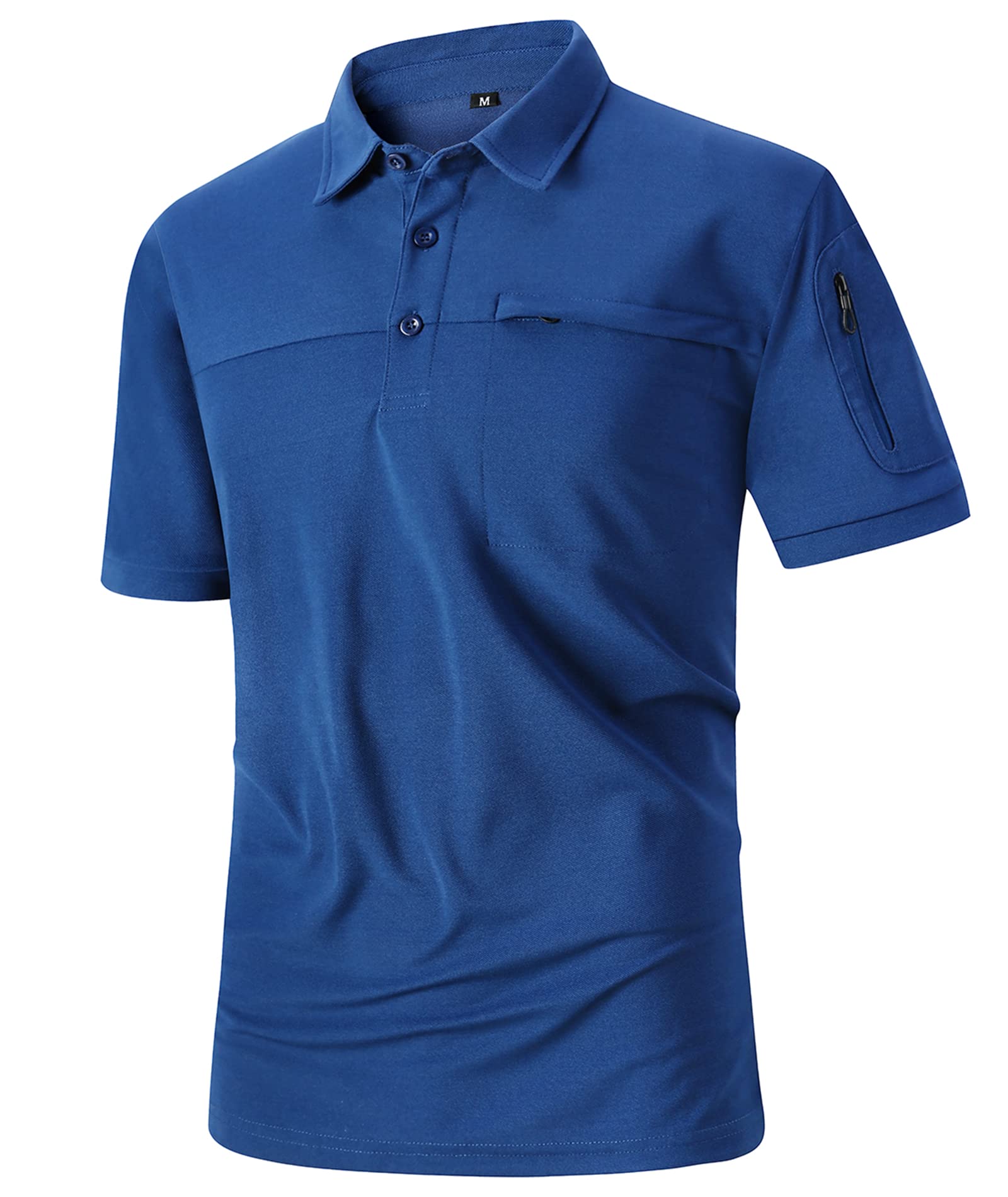 Men's Casual Polo Shirts - Short Sleeve Breathable Golf & Tennis Shirts for Summer | Perfect for Outdoor Sports, Work & Casual Wear