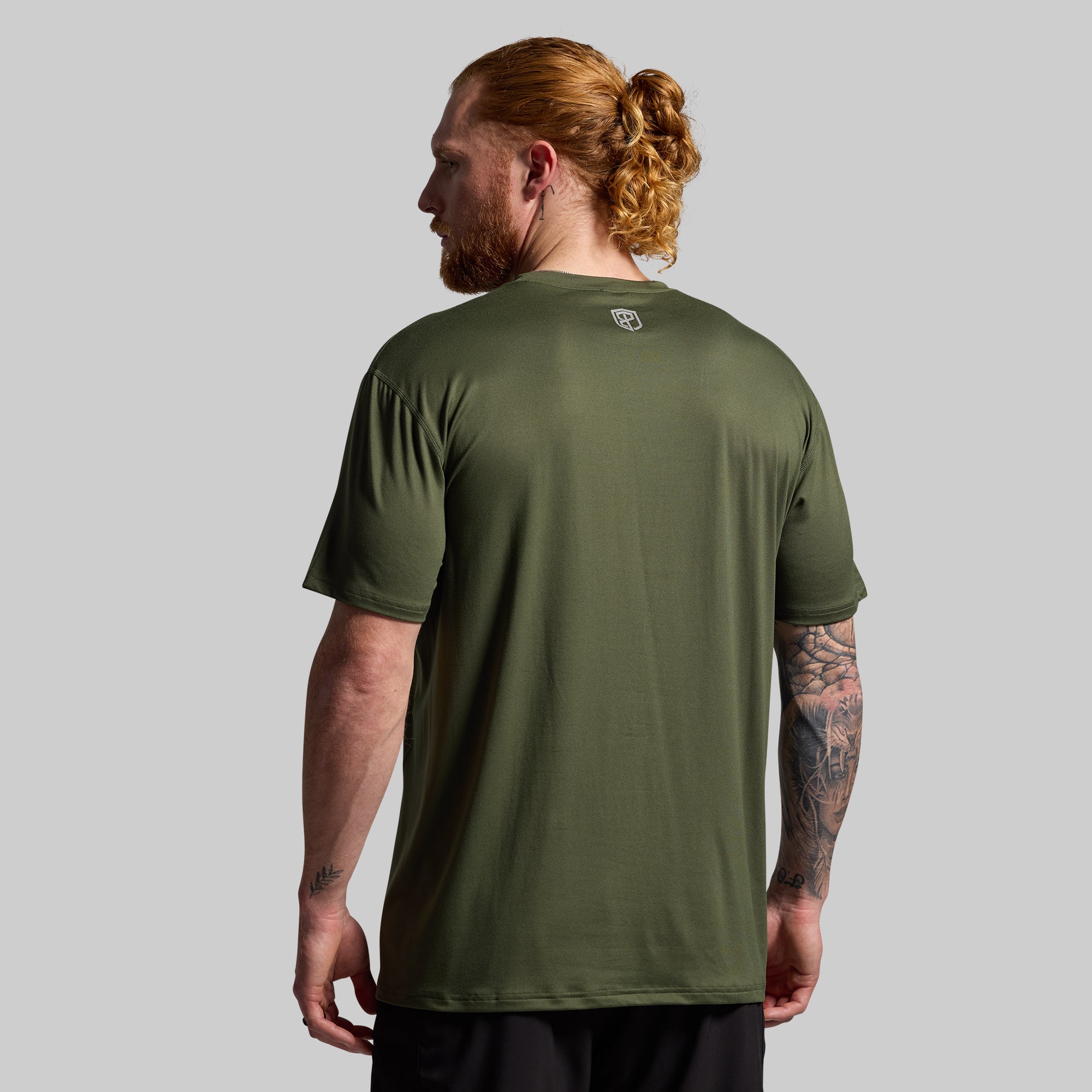 Premium Athleisure T-Shirt for Men & Women - Tactical Green - Comfortable & Stylish Activewear for Gym, Running, Yoga & Casual Wear