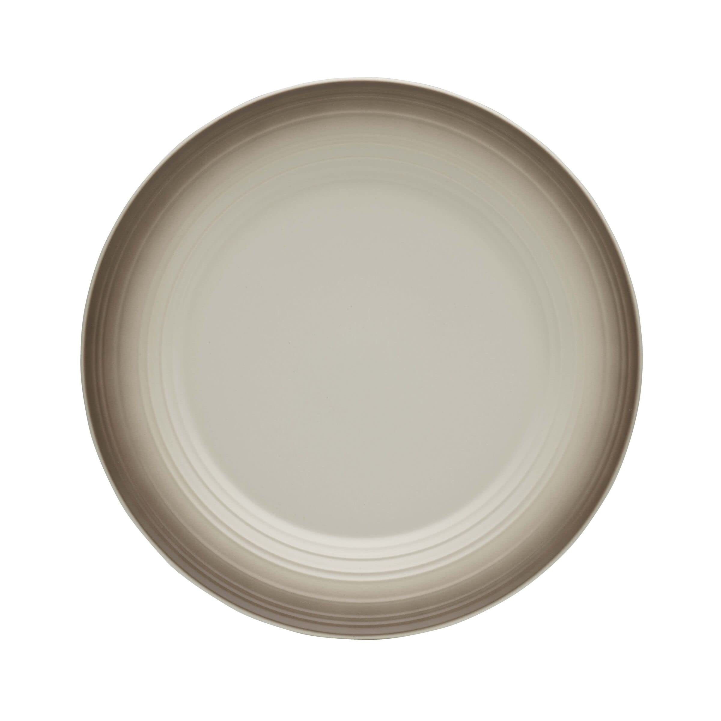 Mikasa Swirl 16-Piece Dinnerware Set, Service for 4, Ombre Mocha - Elegant Stoneware Plates, Bowls & Mugs for Everyday Dining, Entertaining & Special Occasions