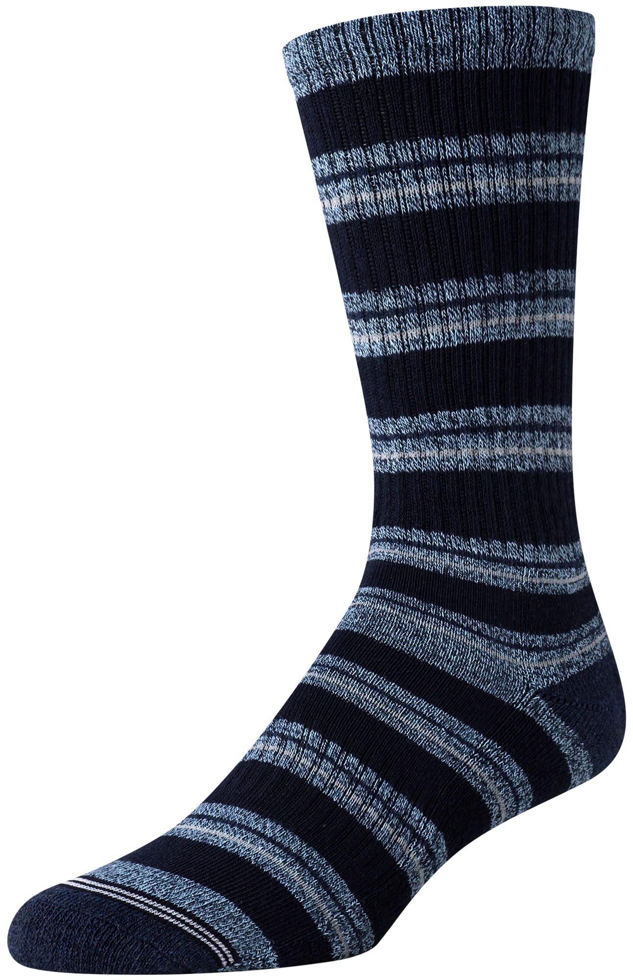 Nautica Men's Crew Dress Socks 10-Pack - Light Cushion Breathable Work Socks for Business & Casual Wear - Comfortable Office, Dress Shoes & Daily Use Socks