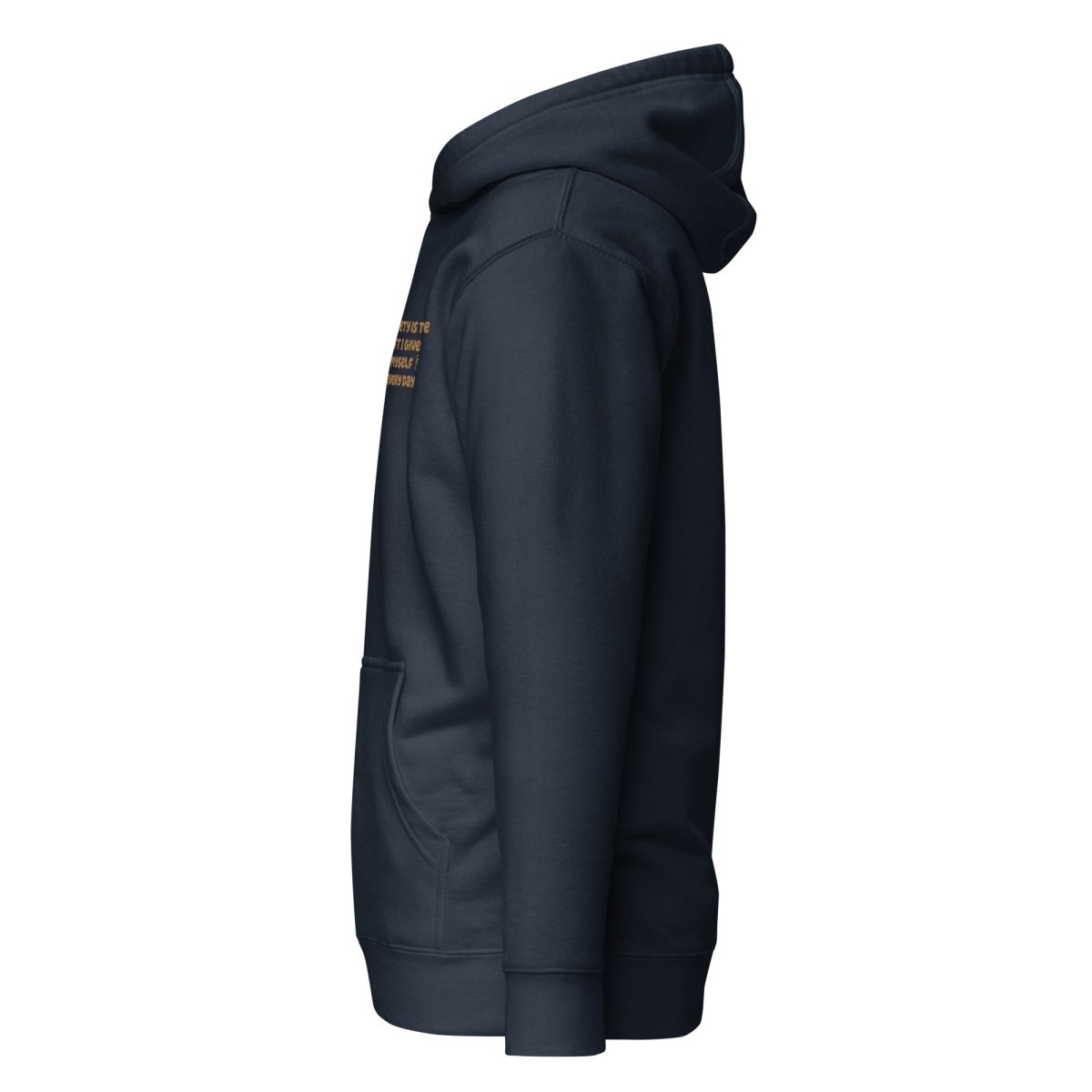Sobriety Hoodie with Embroidered Daily Reminder - Thoughtful Sobriety Gift for Recovery & Support - Perfect for AA Meetings, Sober Living & Everyday Wear
