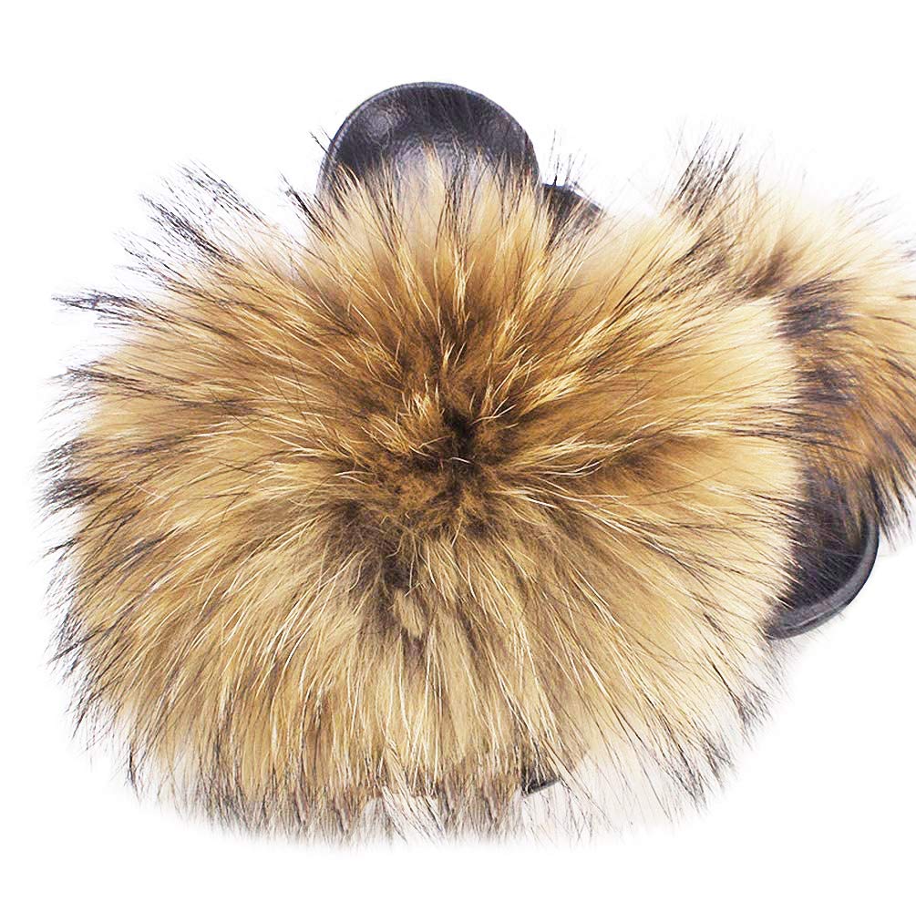 Adorllya Women's Fuzzy Flip Flop Slides - Cozy Fur House Slippers for Women | Soft & Comfortable Indoor/Outdoor Slippers for Relaxing at Home, Lounging, or Quick Errands