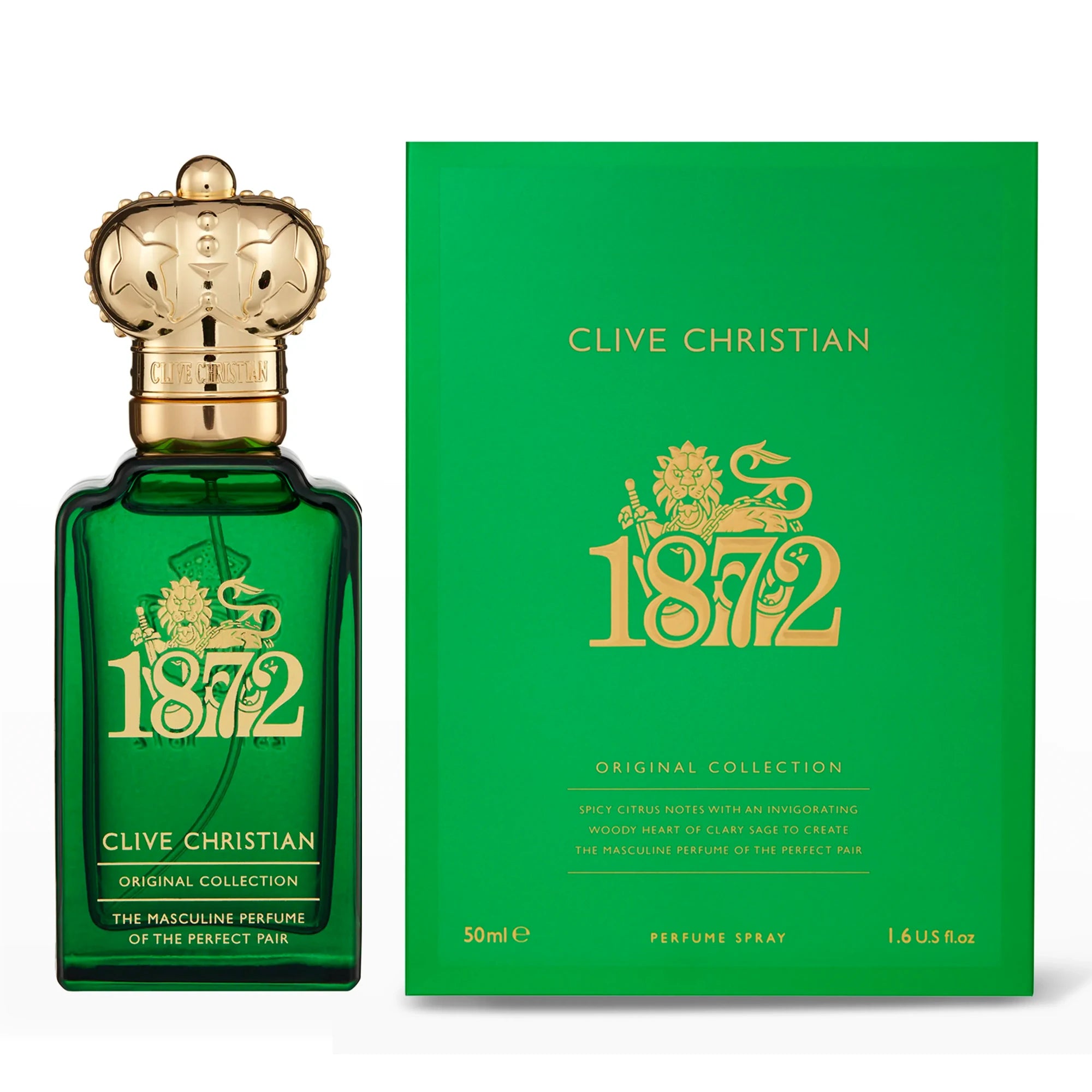 Premium 1.7 oz EDP Cologne for Men - 1872 Fragrance | Long-Lasting Luxury Scent for Date Night, Office & Special Occasions