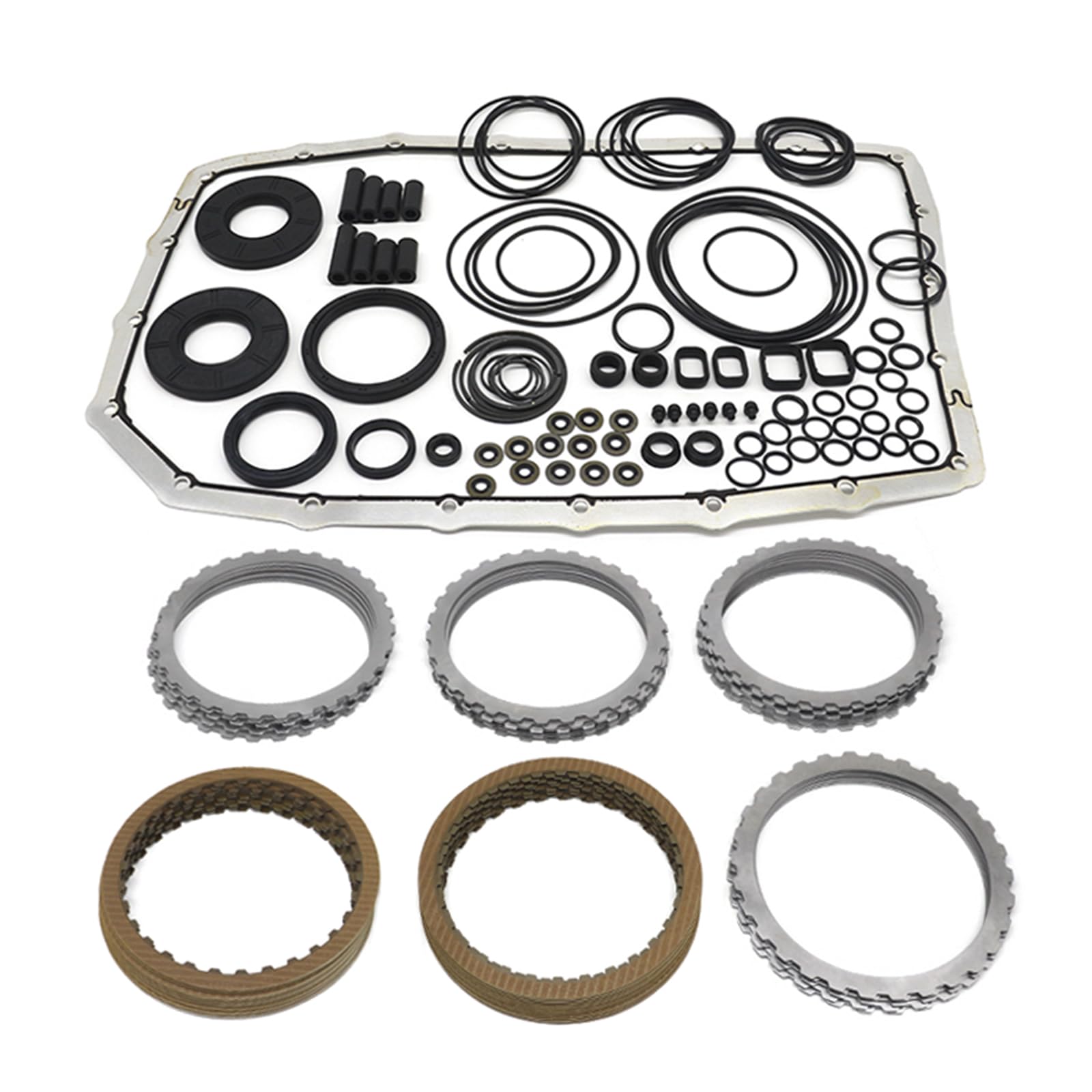 Ford 6R80 Transmission Rebuild Kit FL3P-7A101-AA - Complete Overhaul Repair Kit with Clutch Plates & Steel Plates for 2011-2016 Ford F-150, Lincoln Navigator, Mazda Tribute - DIY Transmission Rebuild & Performance Upgrade Solution