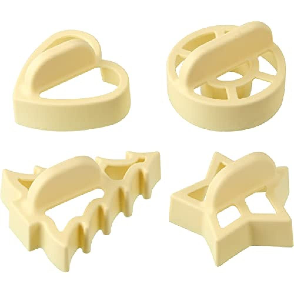 Premium Stainless Steel Cookie Cutters with Handle - 3.15