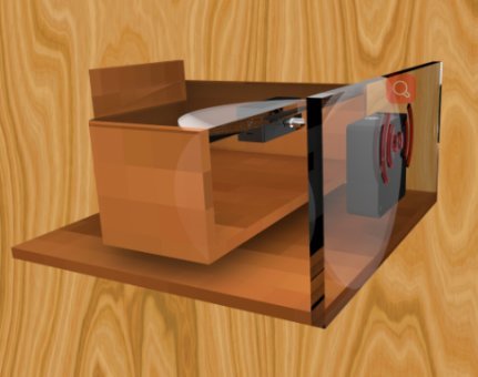 Lock Connection™ - Bluetooth & RFID Hidden Cabinet/Drawer Lock (13.56MHz) - Smart Home Security for Jewelry, Documents & Valuables