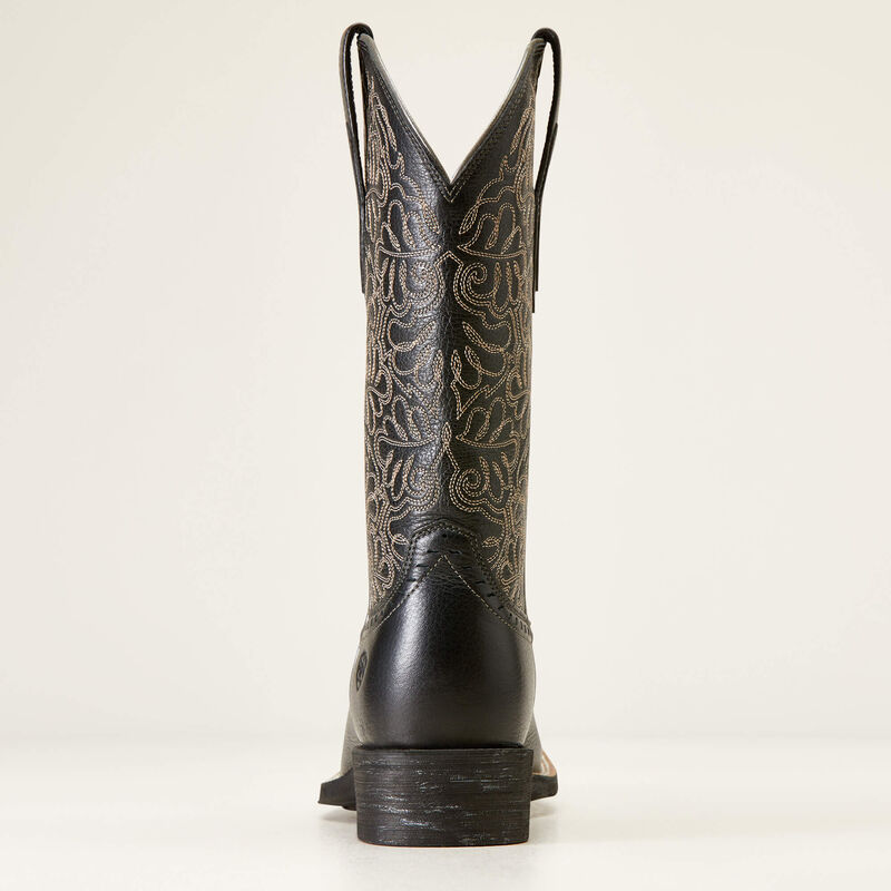 Round Up Remuda Western Boots for Men & Women - Genuine Leather Cowboy Boots with Comfortable Fit - Perfect for Rodeo, Horseback Riding & Country Fashion