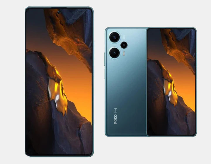 Xiaomi Poco F5 5G Smartphone - 256GB ROM 12GB RAM, Dual SIM GSM Unlocked, Blue | Fast 5G Connectivity, High Performance Gaming & Streaming Phone