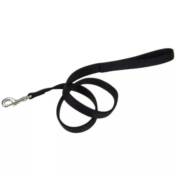 Premium Double Ply Nylon Dog Leash - Heavy Duty Reflective Pet Walking Lead for Medium to Large Dogs - Perfect for Outdoor Adventures, Night Walks & Training Sessions