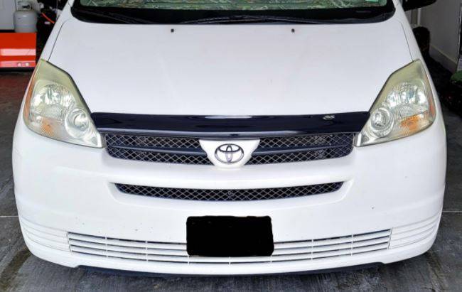 2004-2010 Toyota Sienna Hood Deflector Bug Shield - Durable Hood Protector & Windshield Guard for Truck & SUV - Perfect for Highway Driving & Off-Road Protection