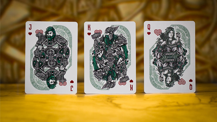 Premium Norse Mythology Playing Cards - Viking Gods & Legends Theme - Perfect for Collectors, Poker, Magic Tricks & Game Nights