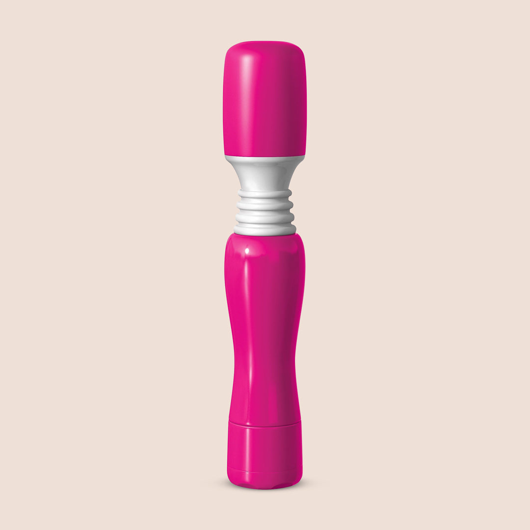 Maxi Wanachi Cordless Wand Massager - Rechargeable Handheld Massager for Neck, Back & Shoulder Pain Relief - Perfect for Home, Office & Travel Use