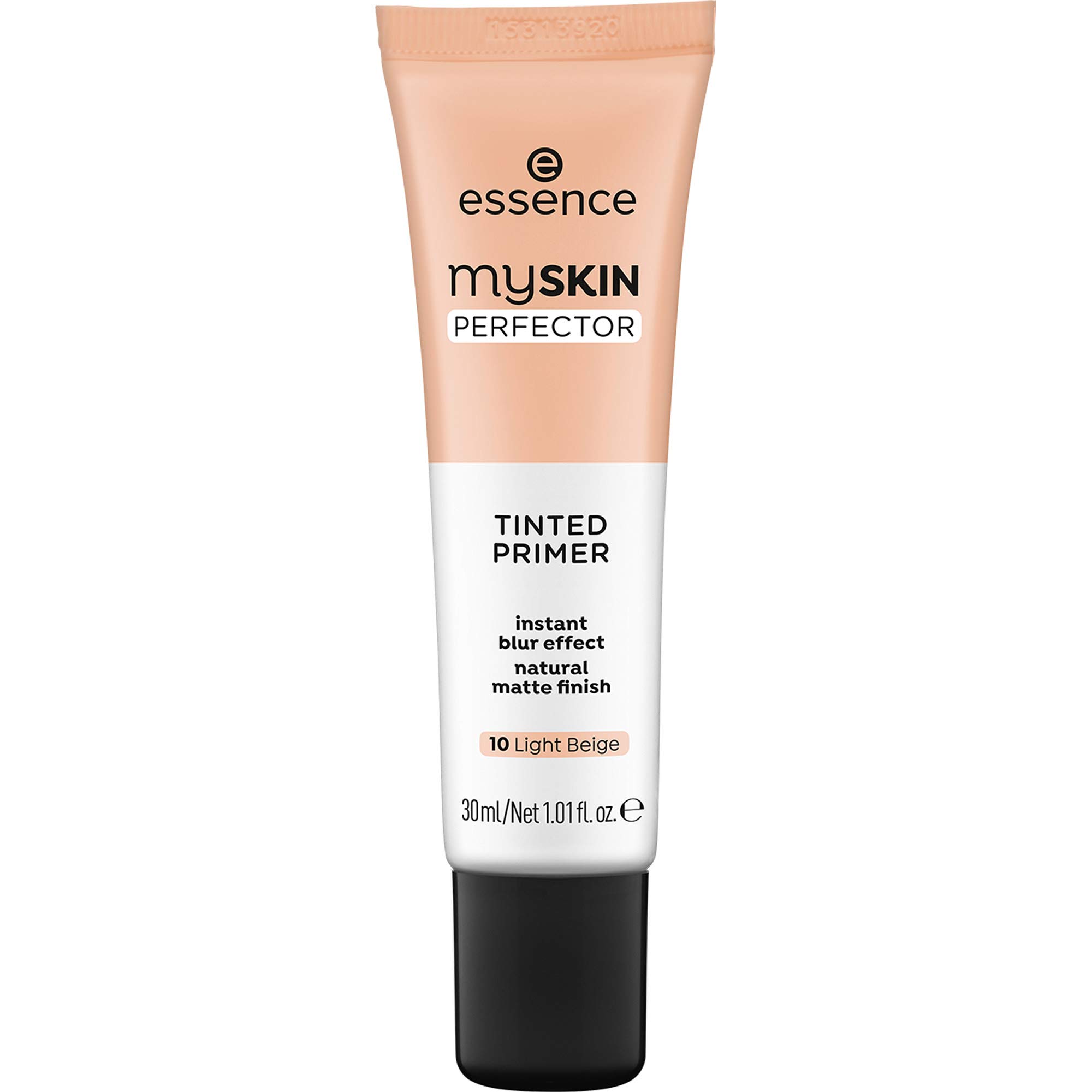 Essence My Skin Perfector Tinted Primer - Light Beige (10) | Instant Blur Effect & Natural Matte Finish | Vegan, Paraben Free, Oil Free, Cruelty Free | Perfect for Daily Wear & Flawless Makeup Base
