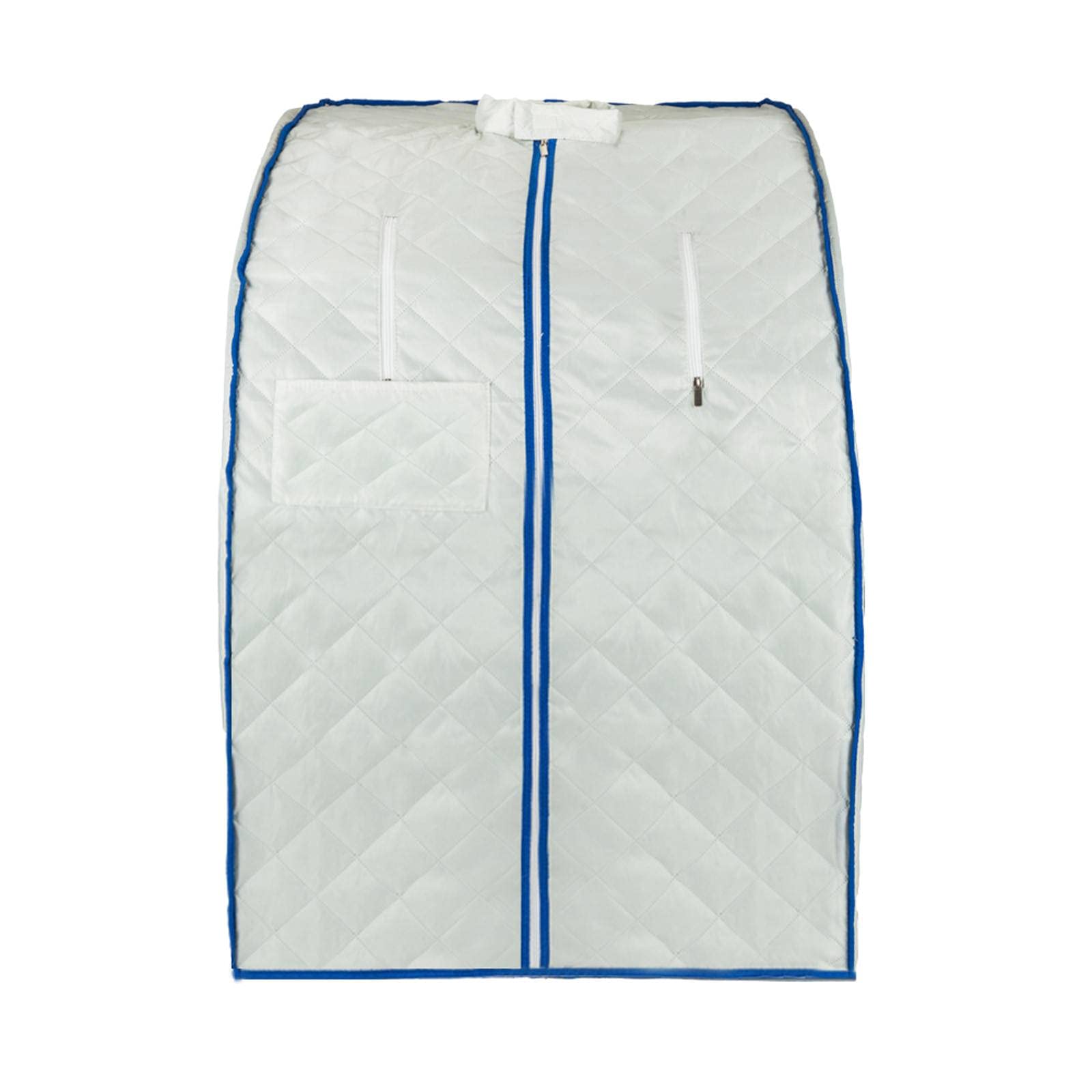 Portable NC Steam Sauna Box - Silver | Home Spa Detox & Relaxation | Perfect for Muscle Pain Relief, Weight Loss & Stress Relief at Home
